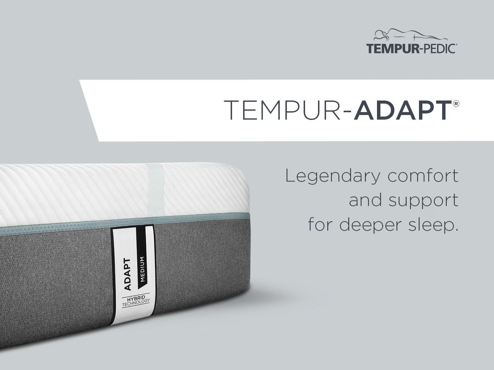 Tempur-Pedic Supreme 11.5” Medium Hybrid Mattress Only