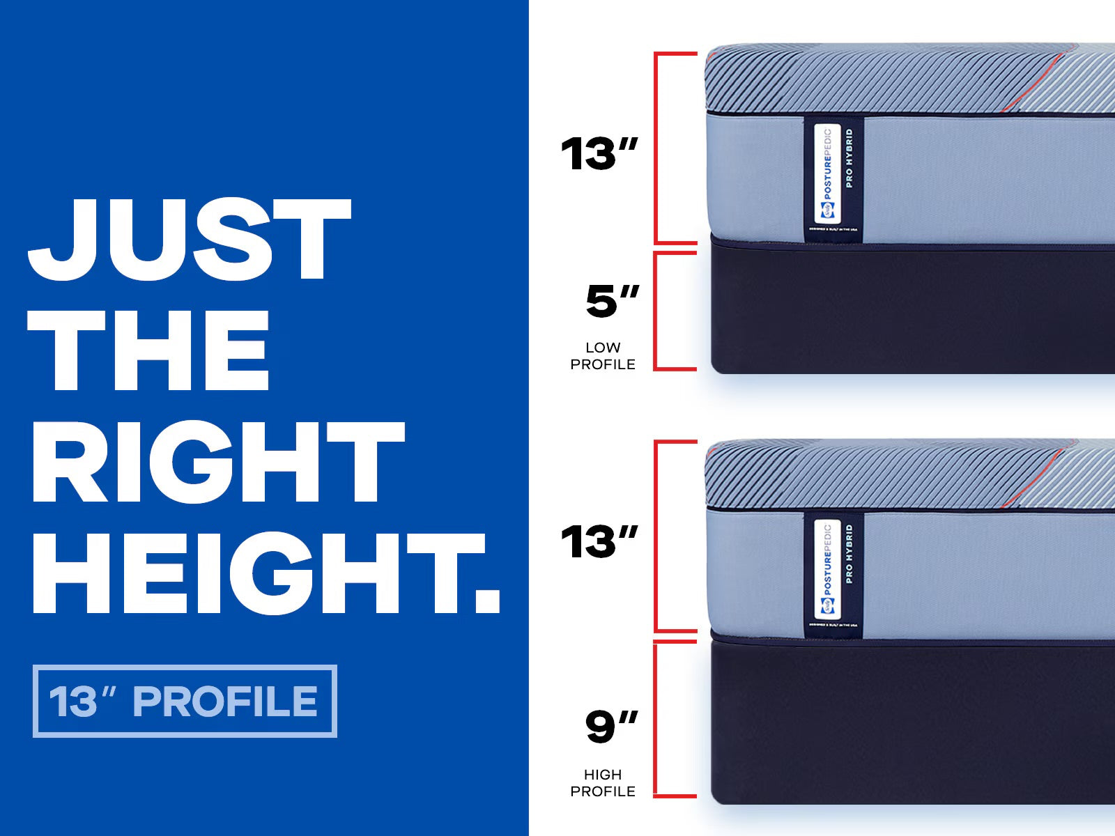 Sealy Posturepedic® Pro Hybrid Lacey II 13" Firm Mattress
