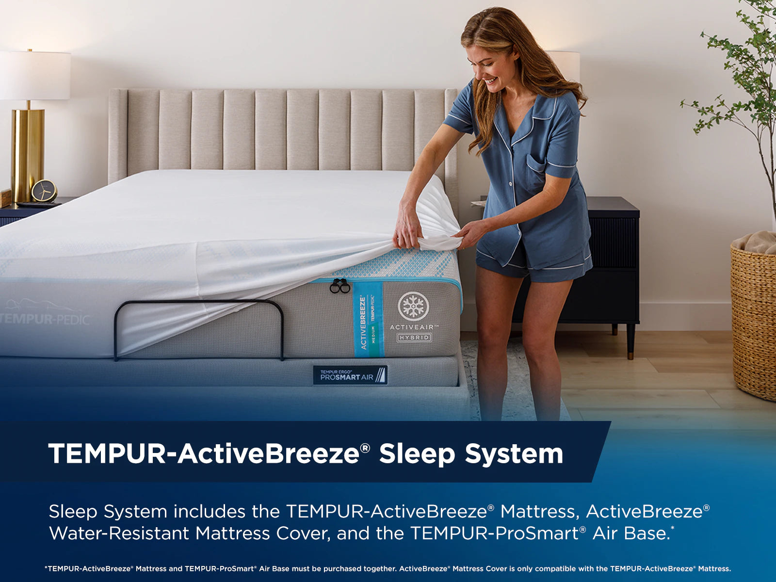 TEMPUR-ActiveBreeze® Smart Bed